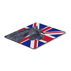 Caroline'S Treasures Scottish Terrier With English Union Jack British Flag Mouse Pad/Trivet (Ss4971Mp)