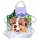 Caroline'S Treasures Ss8001Apron Australian Shepherd Apron, Large, Multicolor