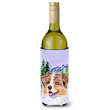 Australian Shepherd Wine Bottle Beverage Insulator Beverage Insulator Hugger Ss8001Literk