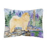 Caroline'S Treasures Ss8003Pw1216 Chow Chow Decorative Canvas Fabric Pillow, Large, Multicolor
