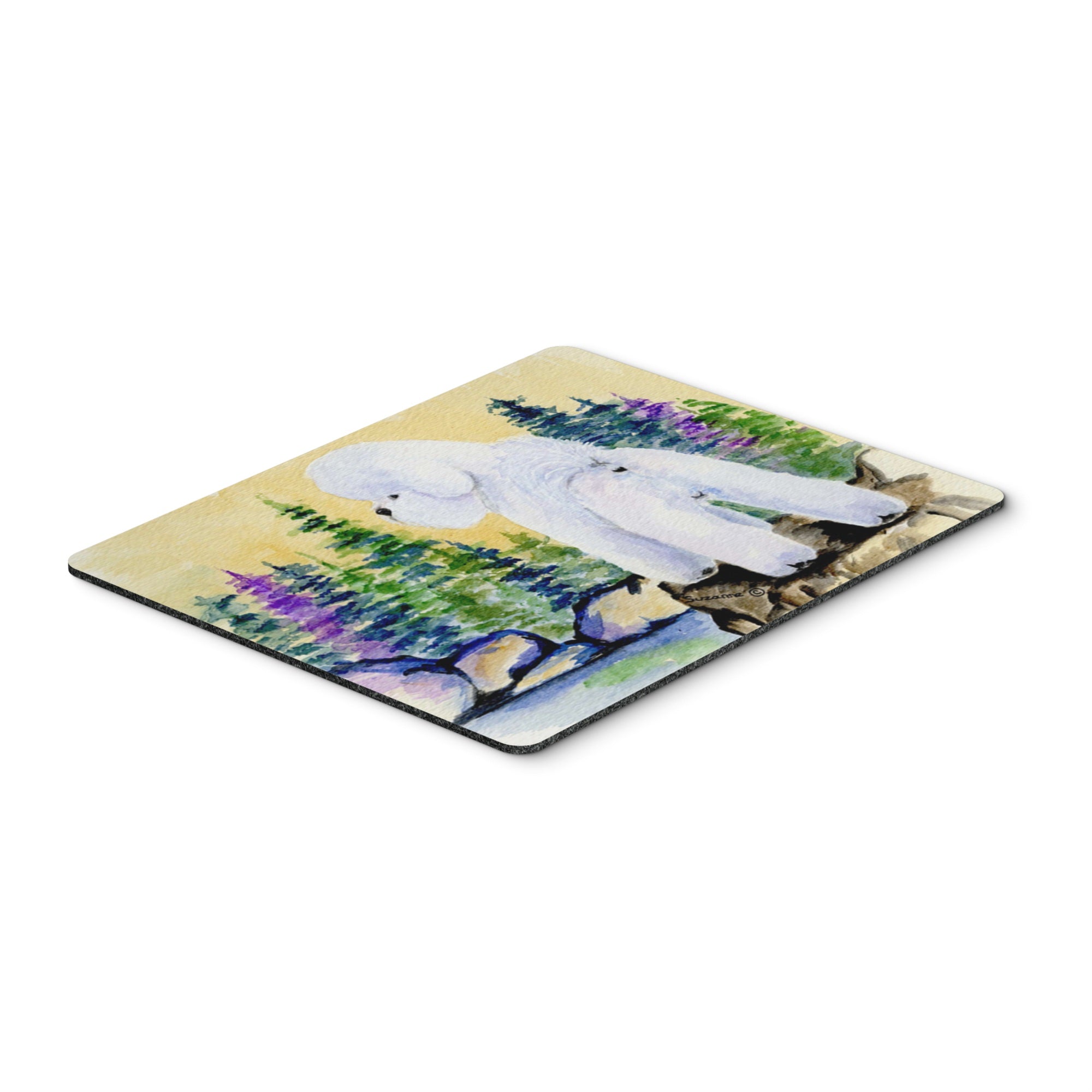 Caroline'S Treasures Mouse/Hot Pad/Trivet, Bichon Frise (Ss8010Mp)