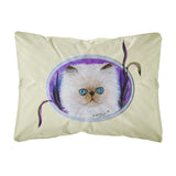Caroline'S Treasures Ss8020Pw1216 Cat Decorative Canvas Fabric Pillow, Large, Multicolor
