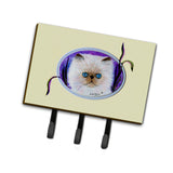 Caroline'S Treasures Ss8020Th68 Cat Leash Holder Or Key Hook, Large, Multicolor