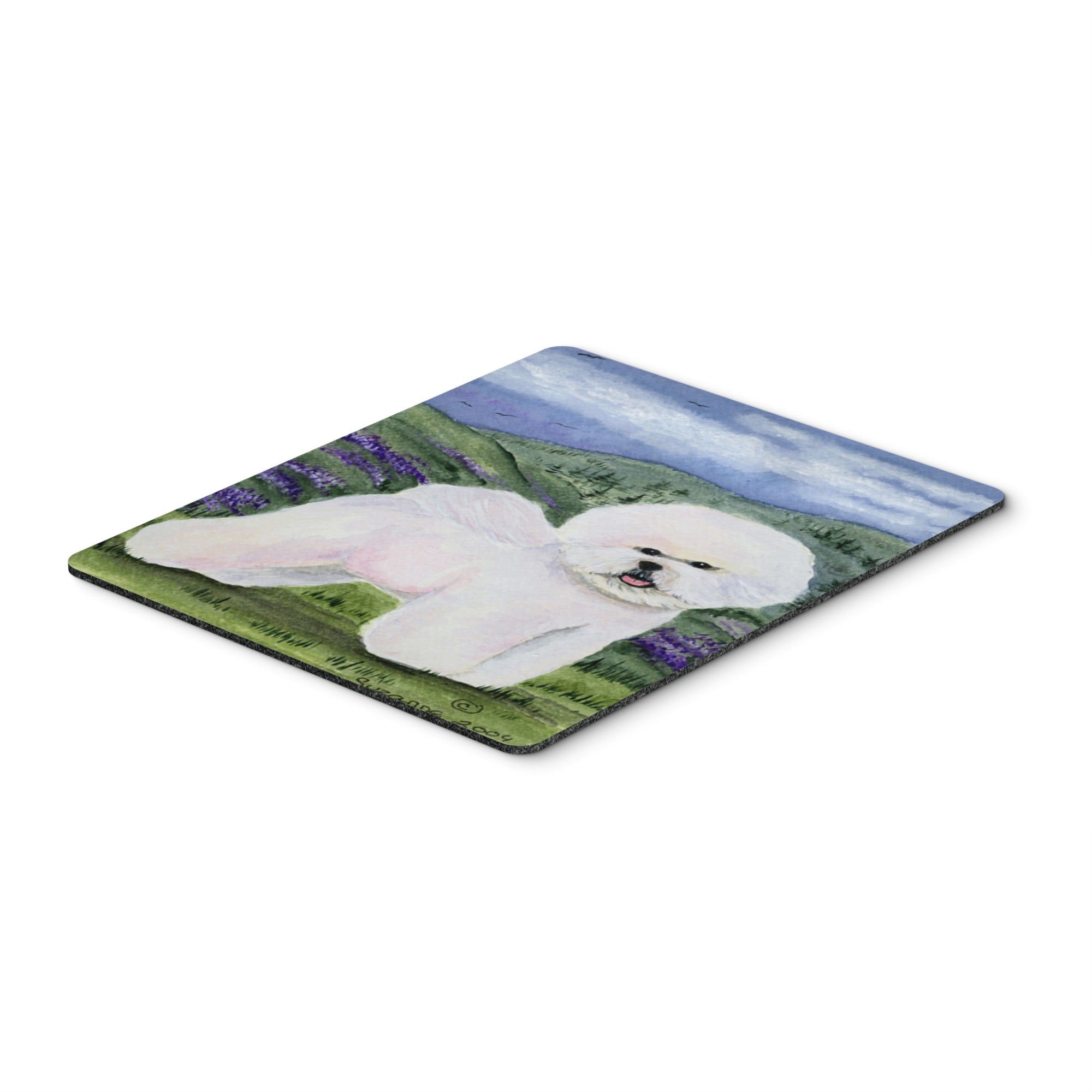 Caroline'S Treasures Mouse/Hot Pad/Trivet, Bichon Frise (Ss8025Mp)