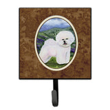 Caroline'S Treasures Ss8025Sh4 Bichon Frise Leash Holder Or Key Hook, Small, Multicolor