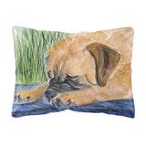 Caroline'S Treasures Ss8033Pw1216 Bullmastiff Decorative Canvas Fabric Pillow, Large, Multicolor