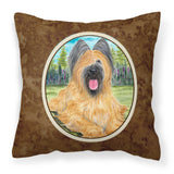 Caroline'S Treasures Ss8035Pw1414 Briard Decorative Canvas Fabric Pillow, Large, Multicolor