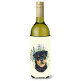 Rottweiler Wine Bottle Beverage Insulator Beverage Insulator Hugger Ss8049Literk