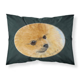 Caroline'S Treasures Ss8051Pillowcase Pomeranian Moisture Wicking Fabric Standard Pillowcase, Large, Multicolor