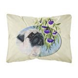 Caroline'S Treasures Ss8064Pw1216 Pug Decorative Canvas Fabric Pillow, Large, Multicolor
