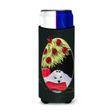 Christmas Tree With Maltese Ultra Beverage Insulators For Slim Cans Ss8069Muk