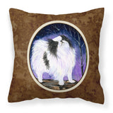 Caroline'S Treasures Ss8070Pw1414 Japanese Chin Decorative Canvas Fabric Pillow, Large, Multicolor