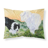 Caroline'S Treasures Ss8103Pillowcase Border Collie Moisture Wicking Fabric Standard Pillowcase, Large, Multicolor