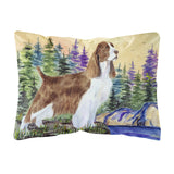 Caroline'S Treasures Ss8105Pw1216 Springer Spaniel Decorative Canvas Fabric Pillow, Large, Multicolor