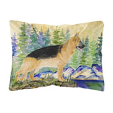 Caroline'S Treasures Ss8129Pw1216 German Shepherd Decorative Canvas Fabric Pillow, Large, Multicolor