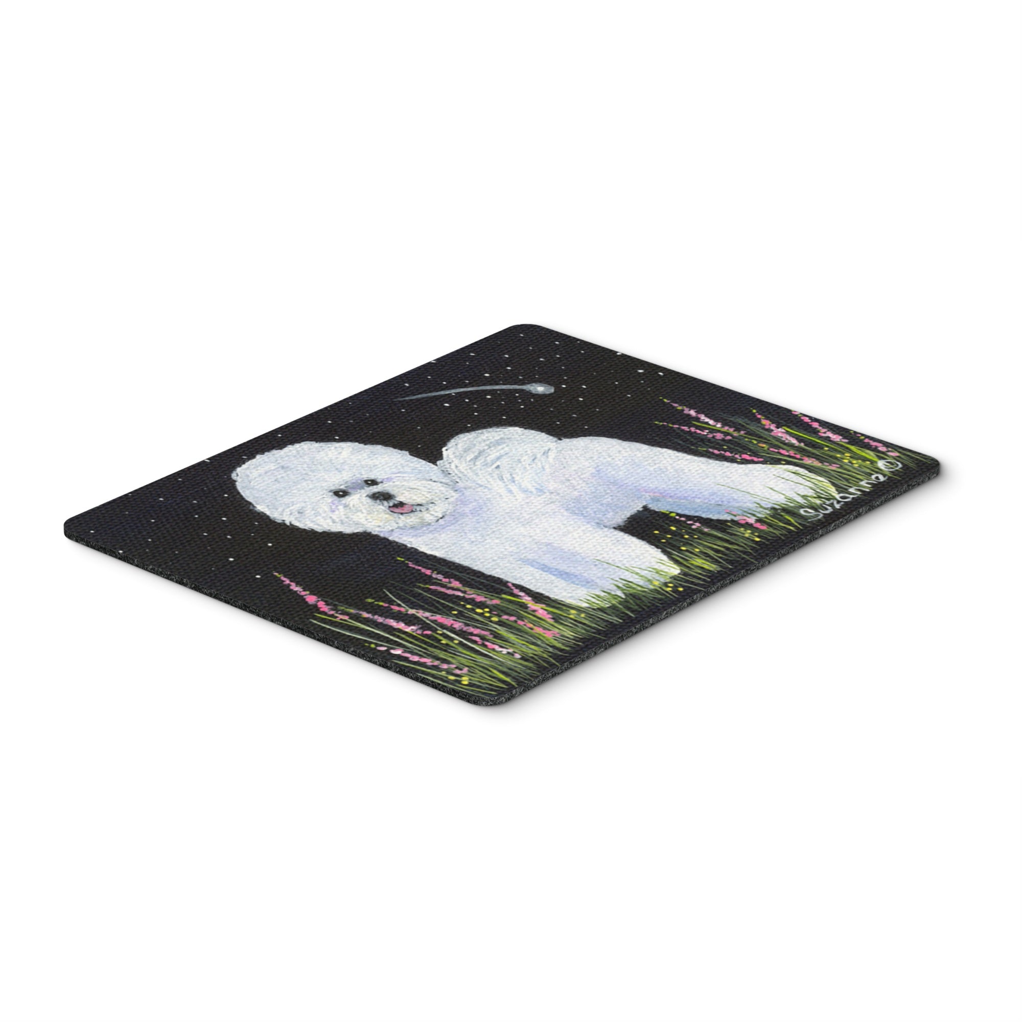 Caroline'S Treasures Mouse/Hot Pad/Trivet, Bichon Frise (Ss8143Mp)