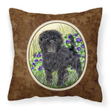 Caroline'S Treasures Ss8151Pw1414 Affenpinscher Decorative Canvas Fabric Pillow, Large, Multicolor