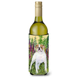 English Bulldog Wine Bottle Beverage Insulator Beverage Insulator Hugger Ss8156Literk