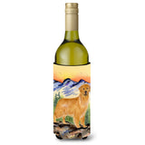 Golden Retriever Wine Bottle Beverage Insulator Beverage Insulator Hugger Ss8163Literk