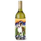 Bull Terrier Wine Bottle Beverage Insulator Beverage Insulator Hugger Ss8167Literk