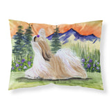 Caroline'S Treasures Ss8179Pillowcase Shih Tzu Moisture Wicking Fabric Standard Pillowcase, Large, Multicolor