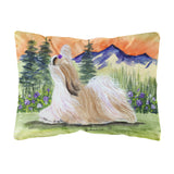 Caroline'S Treasures Ss8179Pw1216 Shih Tzu Decorative Canvas Fabric Pillow, Large, Multicolor