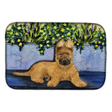 Caroline'S Treasures Briard Dish Drying Mat, 14 X 21, Multicolor
