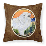 Caroline'S Treasures Ss8183Pw1414 Great Pyrenees Decorative Canvas Fabric Pillow, Large, Multicolor
