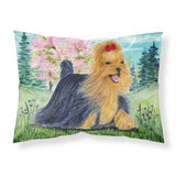 Caroline'S Treasures Ss8188Pillowcase Yorkie Moisture Wicking Fabric Standard Pillowcase, Large, Multicolor