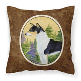 Caroline'S Treasures Ss8201Pw1414 Basenji Decorative Canvas Fabric Pillow, Large, Multicolor