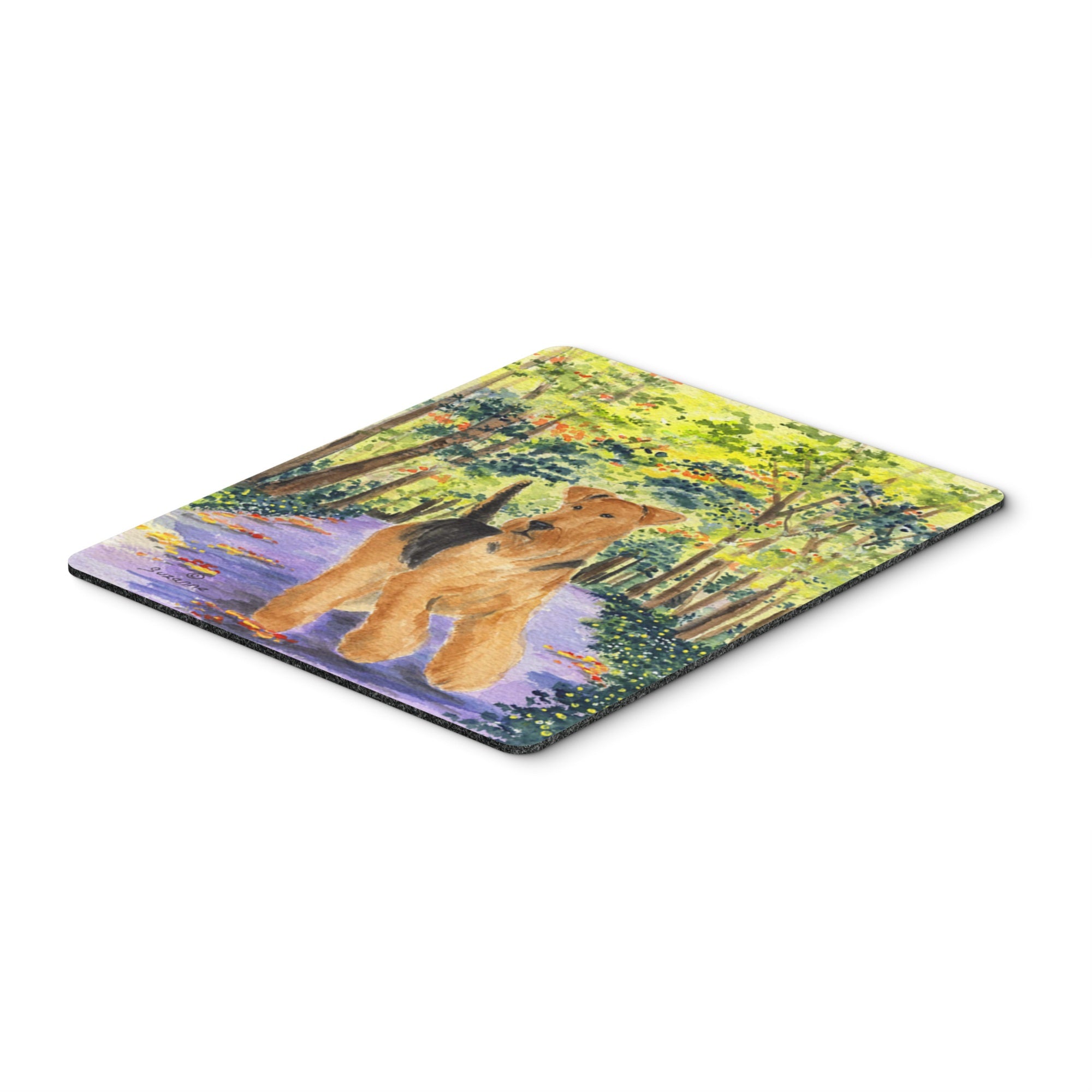 Caroline'S Treasures Mouse/Hot Pad/Trivet, Airedale (Ss8208Mp)