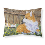 Caroline'S Treasures Ss8213Pillowcase Corgi Moisture Wicking Fabric Standard Pillowcase, Large, Multicolor