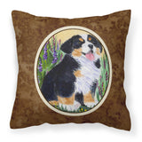 Caroline'S Treasures Ss8215Pw1414 Bernese Mountain Dog Decorative Canvas Fabric Pillow, Large, Multicolor