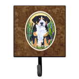 Caroline'S Treasures Ss8217Sh4 Greater Swiss Mountain Dog Leash Holder Or Key Hook, Small, Multicolor
