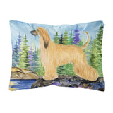 Caroline'S Treasures Ss8220Pw1216 Afghan Hound Decorative Canvas Fabric Pillow, Large, Multicolor