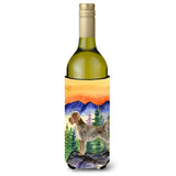German Wirehaired Pointer Wine Bottle Beverage Insulator Beverage Insulator Hugger
