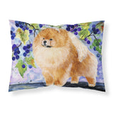 Caroline'S Treasures Ss8251Pillowcase Pomeranian Moisture Wicking Fabric Standard Pillowcase, Large, Multicolor