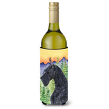 Schnauzer Wine Bottle Beverage Insulator Beverage Insulator Hugger Ss8256Literk