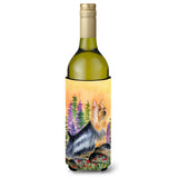 Silky Terrier Wine Bottle Beverage Insulator Beverage Insulator Hugger