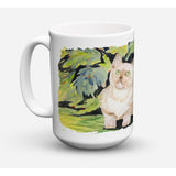 Caroline'S Treasures Ss8265Cm15 Cat-Burmese Microwavable Ceramic Coffee Mug, 15 Oz, Multicolor