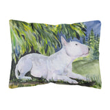 Caroline'S Treasures Ss8266Pw1216 Bull Terrier Decorative Canvas Fabric Pillow, Large, Multicolor