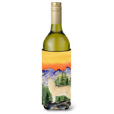 Siberian Husky Wine Bottle Beverage Insulator Beverage Insulator Hugger Ss8285Literk