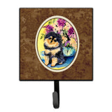 Caroline'S Treasures Ss8290Sh4 Pomeranian Leash Holder Or Key Hook, Small, Multicolor
