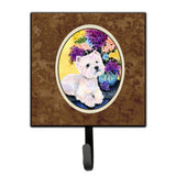 Caroline'S Treasures Ss8291Sh4 Westie Leash Holder Or Key Hook, Small, Multicolor