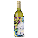 Bichon Frise Wine Bottle Beverage Insulator Beverage Insulator Hugger Ss8295Literk