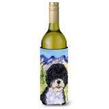 Portuguese Water Dog Wine Bottle Beverage Insulator Beverage Insulator Hugger Ss8303Literk