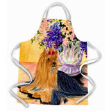 Caroline'S Treasures Ss8304Apron Yorkie Apron, Large, Multicolor