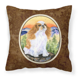 Caroline'S Treasures Ss8311Pw1414 English Toy Spaniel Decorative Canvas Fabric Pillow, Large, Multicolor