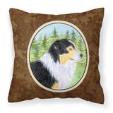 Caroline'S Treasures Ss8316Pw1414 Australian Shepherd Decorative Canvas Fabric Pillow, Large, Multicolor