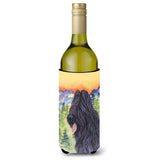 Briard Wine Bottle Beverage Insulator Beverage Insulator Hugger Ss8319Literk